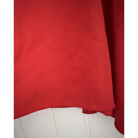 Levi's Women's Plus Size Comfy Cozy Sweatshirt & Jogger set Valiant Poppy 4X - Picture 9 of 12